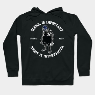 Rugby Is Important Rugby Fan Gift Hoodie